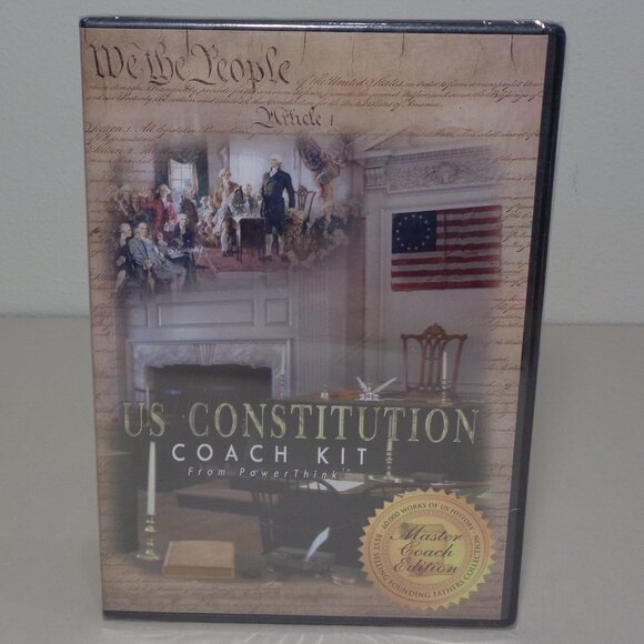 US CONSTITUTION COACH KIT From PowerThink / New DVD / Computer Software